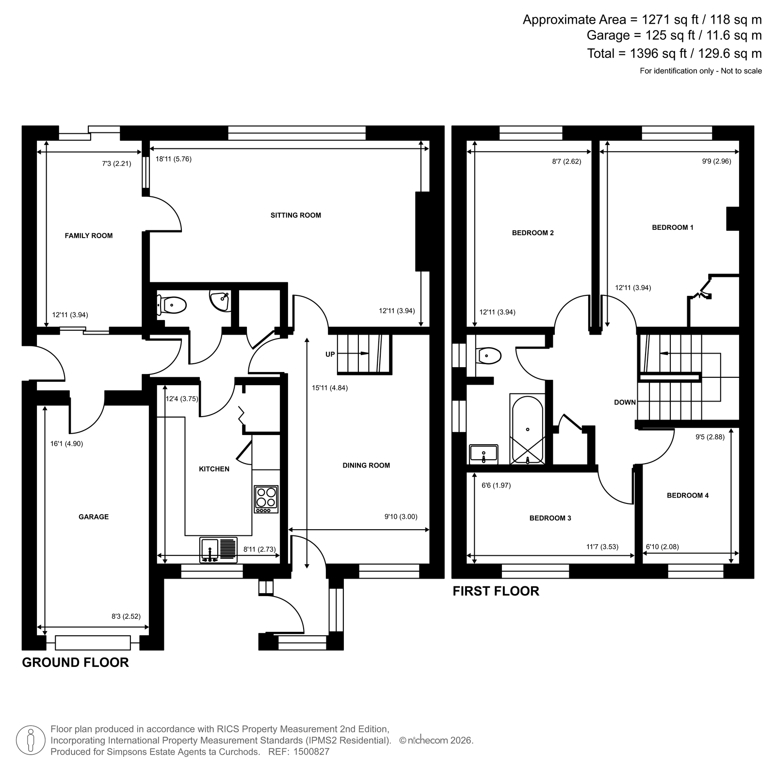 7, Graylands Close, Woking floorplan