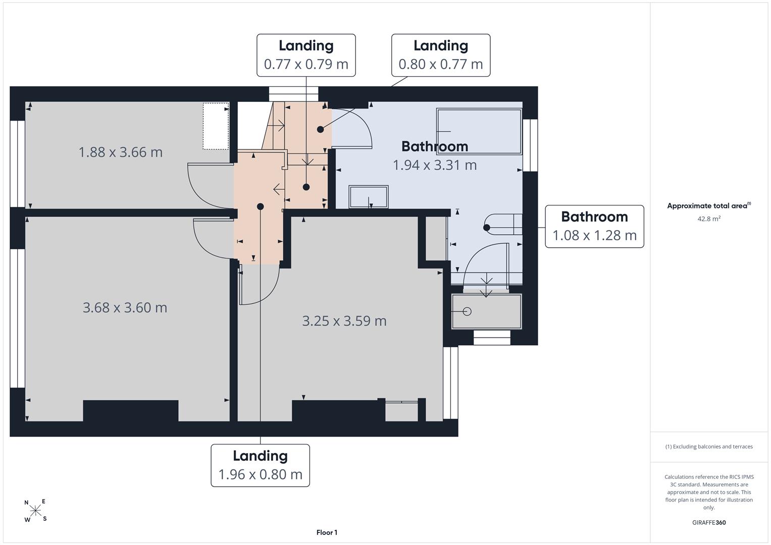 3, Hylton Avenue, Wallasey floorplan
