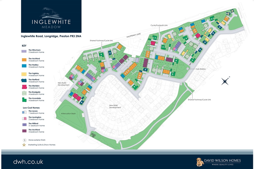 "Avondale" at Inglewhite Road, Longridge, Preston PR3, 4 bedroom
