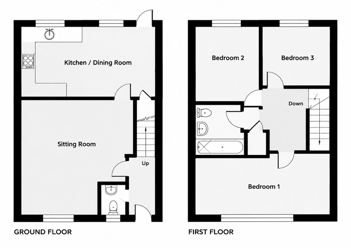 12 Chimney Way, Bedford floorplan