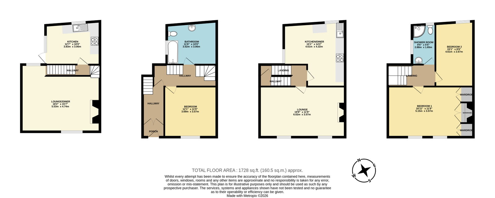 87, Citadel Road, Plymouth floorplan