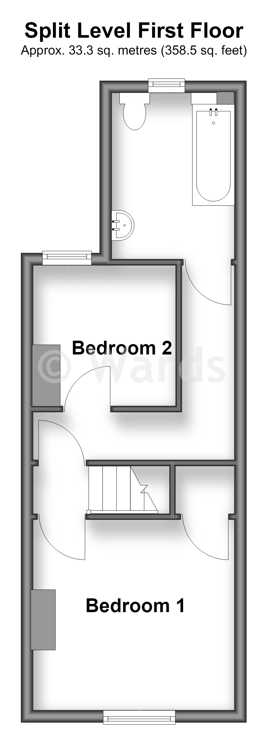 17, Montfort Road, Rochester floorplan