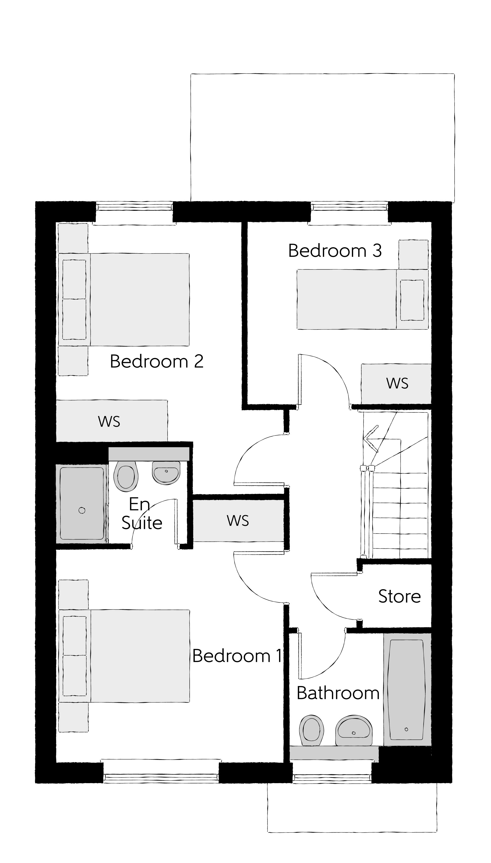 414, Snelsmoor Village, Chellaston floorplan
