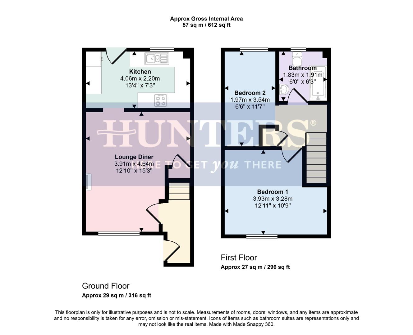 49, Foston Gate, Wigston floorplan