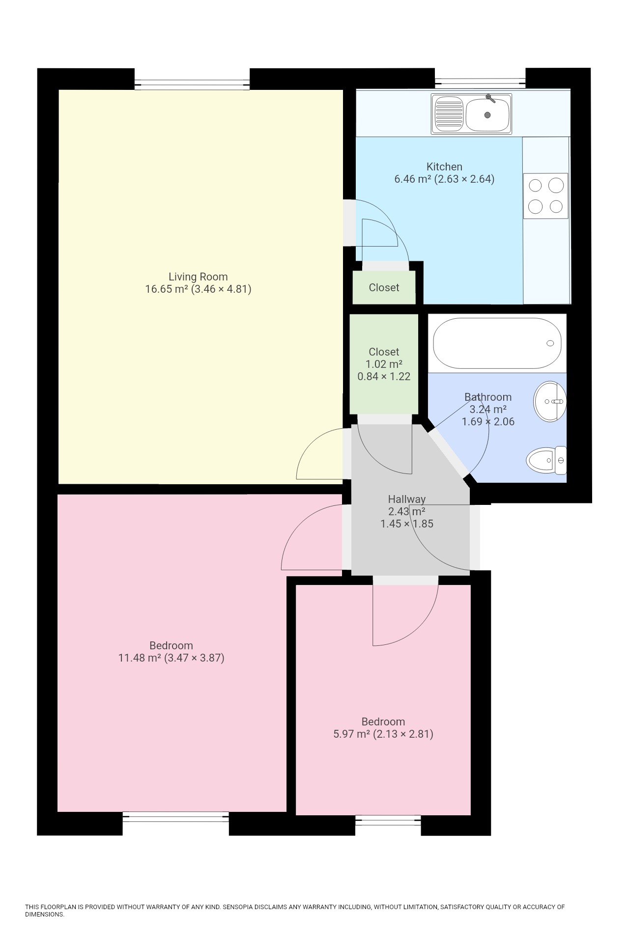 5, Clyfton Close, BROXBOURNE floorplan