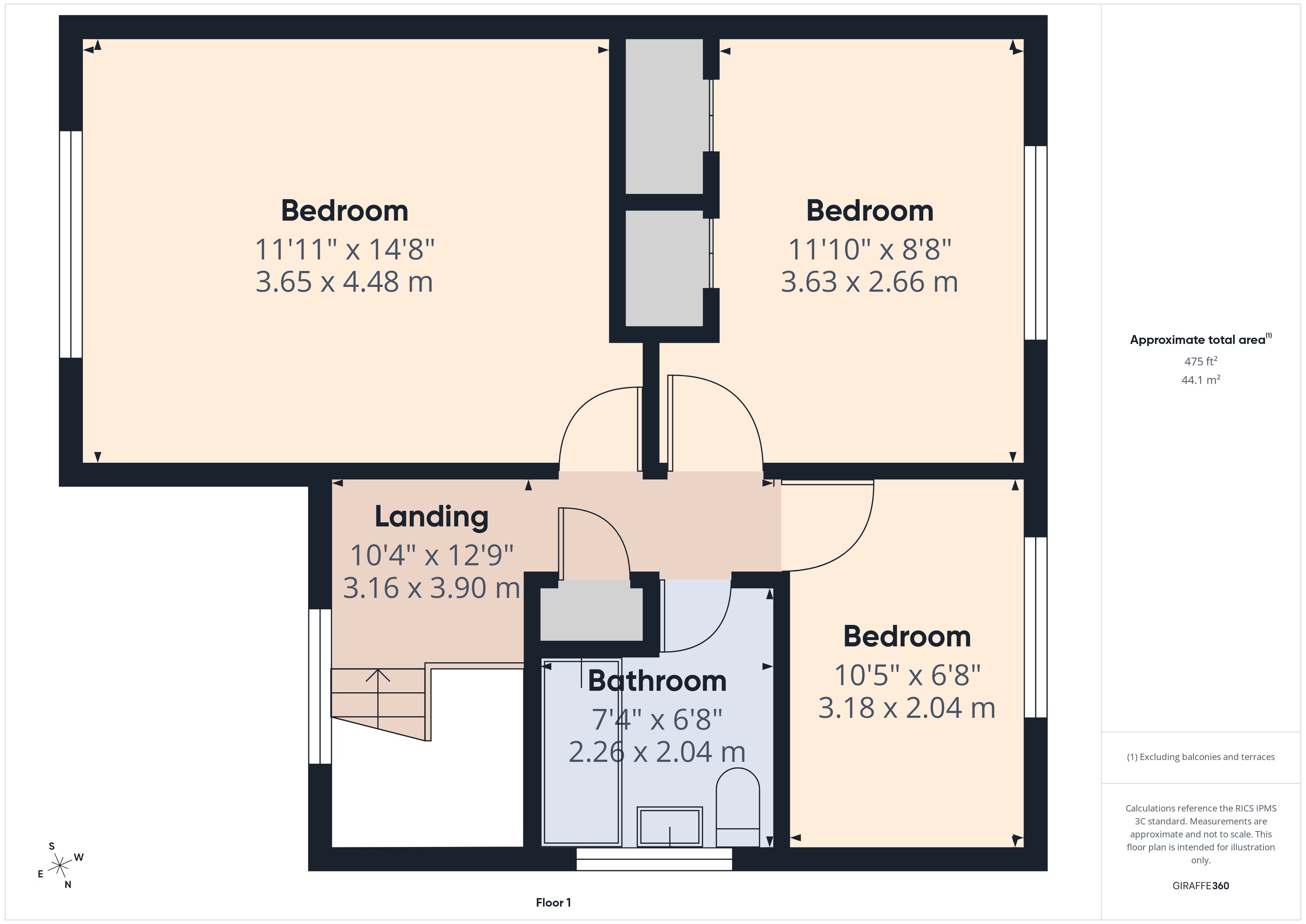 7, Main Road, Bridgwater floorplan