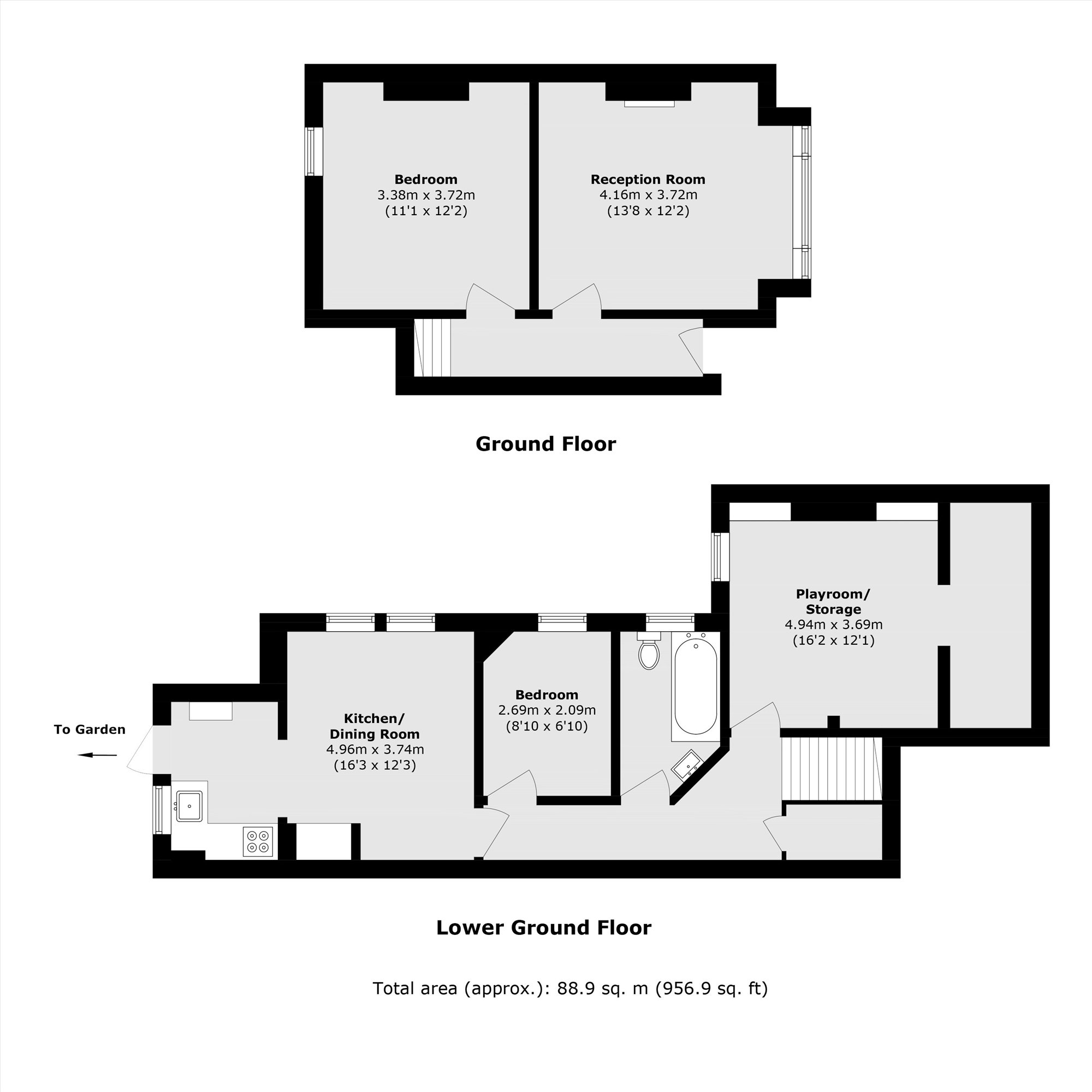Algiers Road, London floorplan