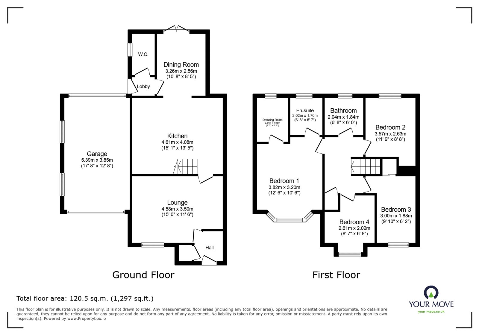 11, Lytham Close, South Yorkshire floorplan