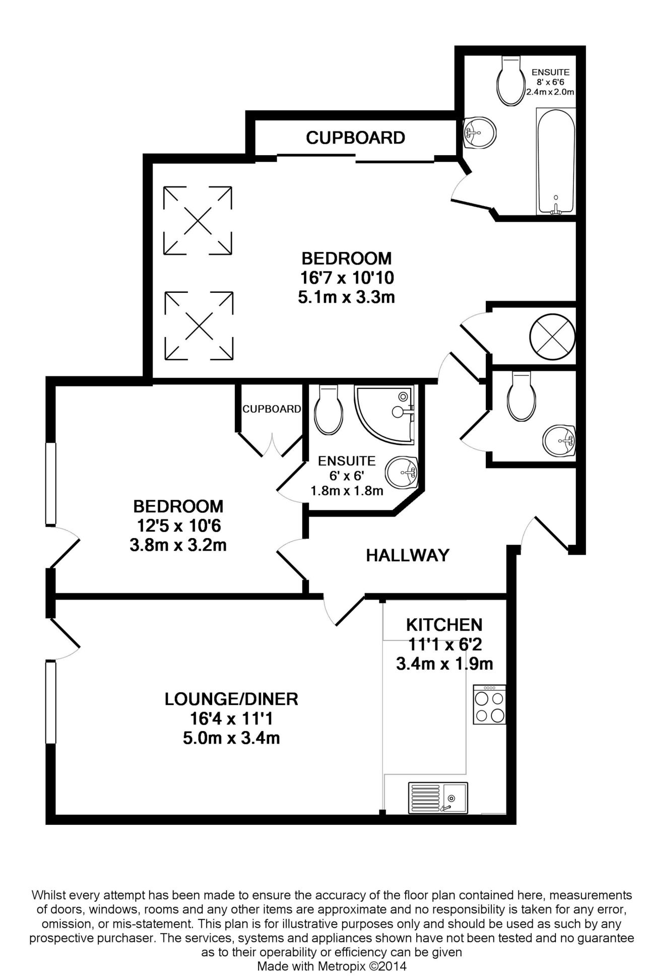 2 Bedrooms Flat to rent in Westlands House, Basingstoke RG24