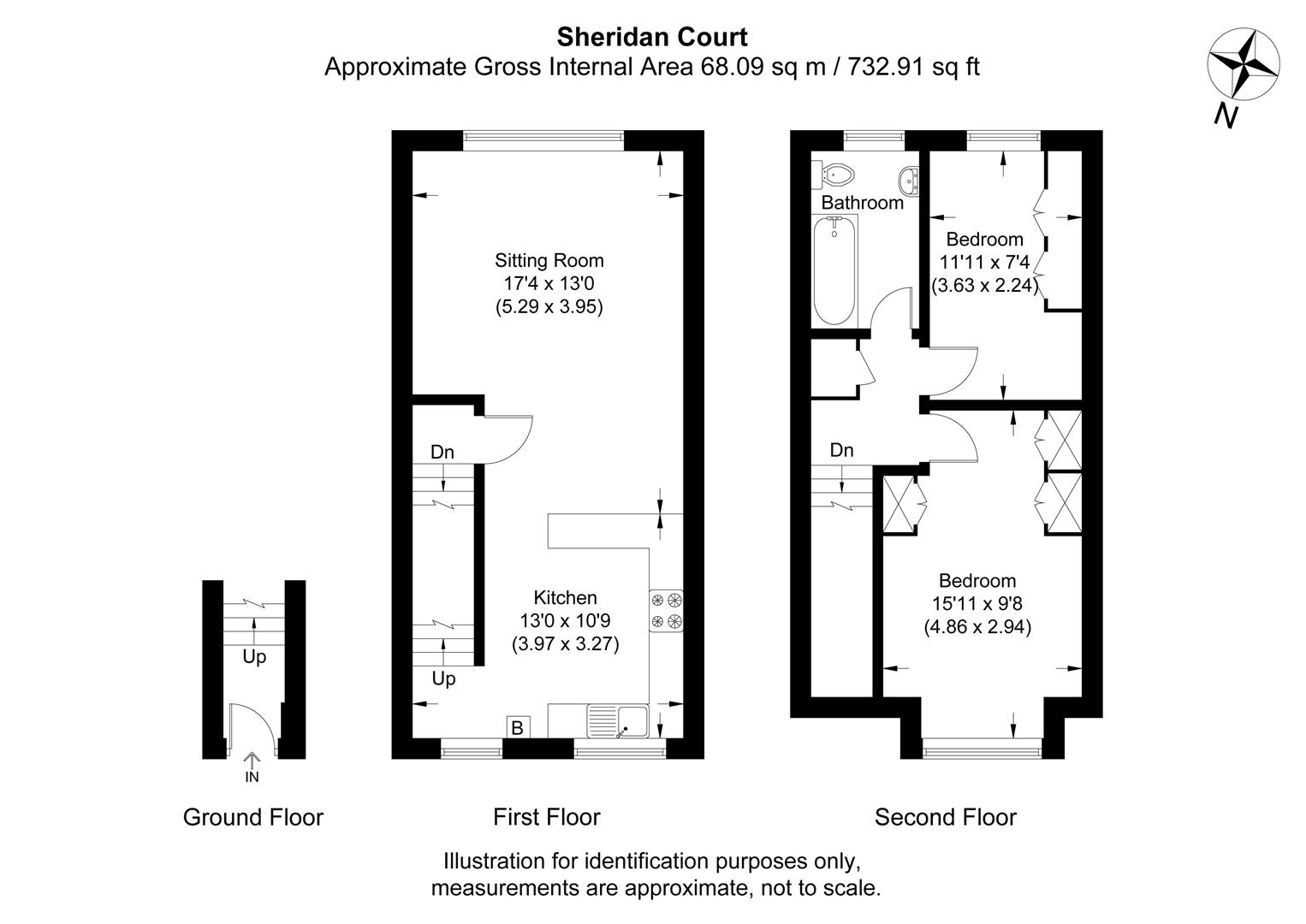 2 bed for sale in Bower Way, Cippenham, Slough SL1