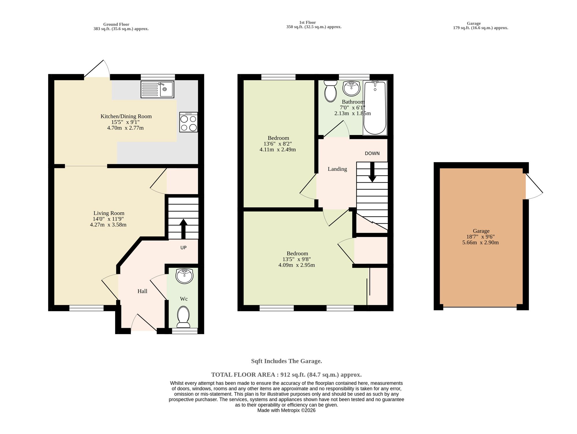 11 Sir Archdale Road, Swaffham floorplan
