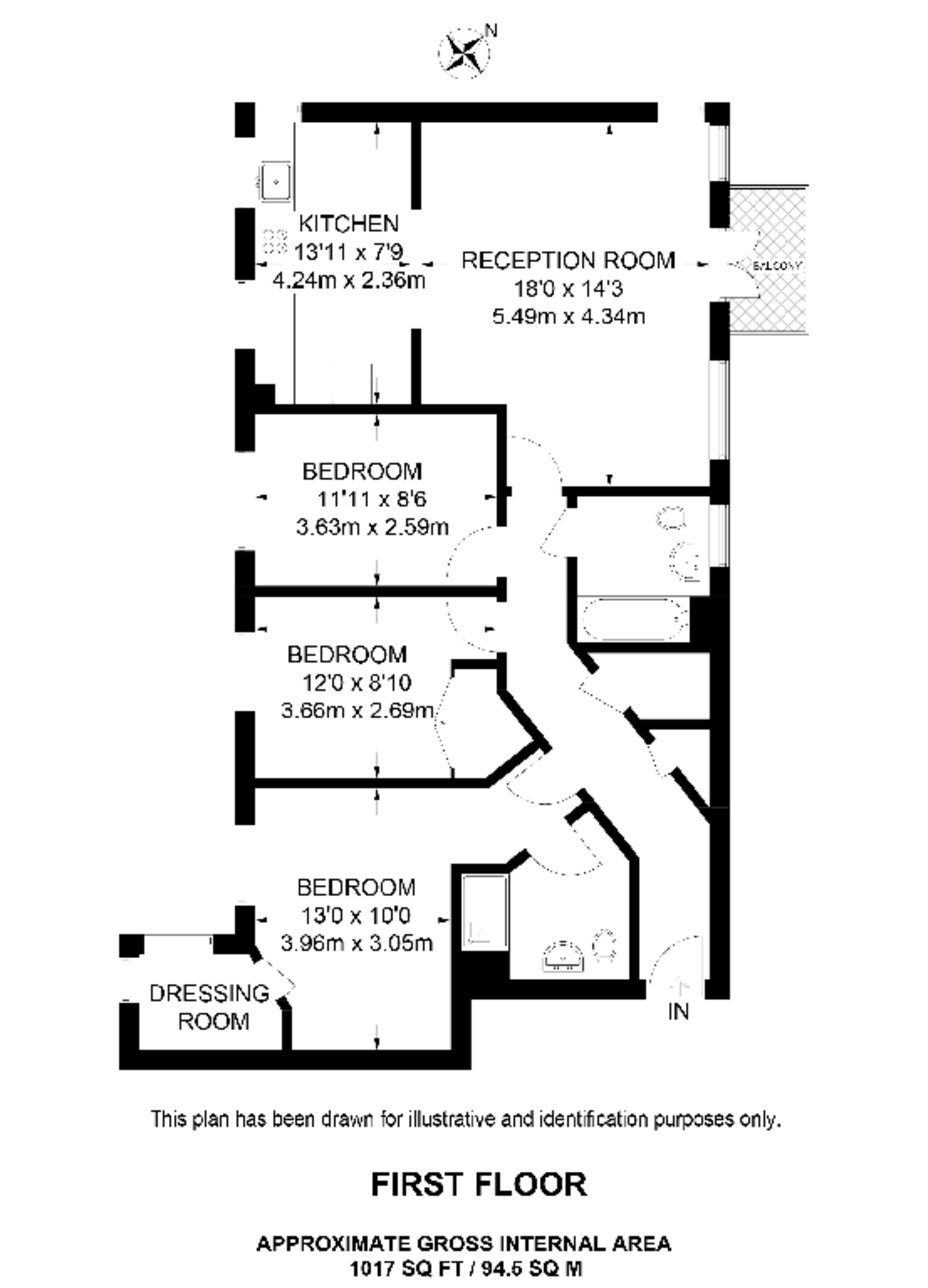 Strand Drive, Kew floorplan