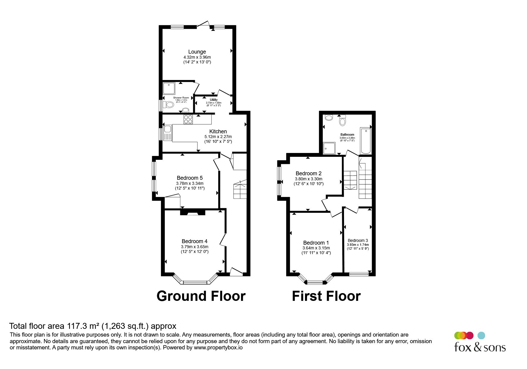 40, Henville Road, Bournemouth floorplan
