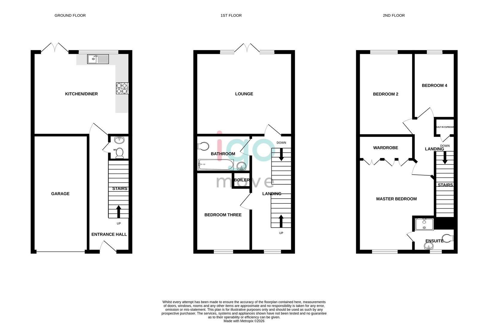 8A, Douglas Way, Seaham floorplan