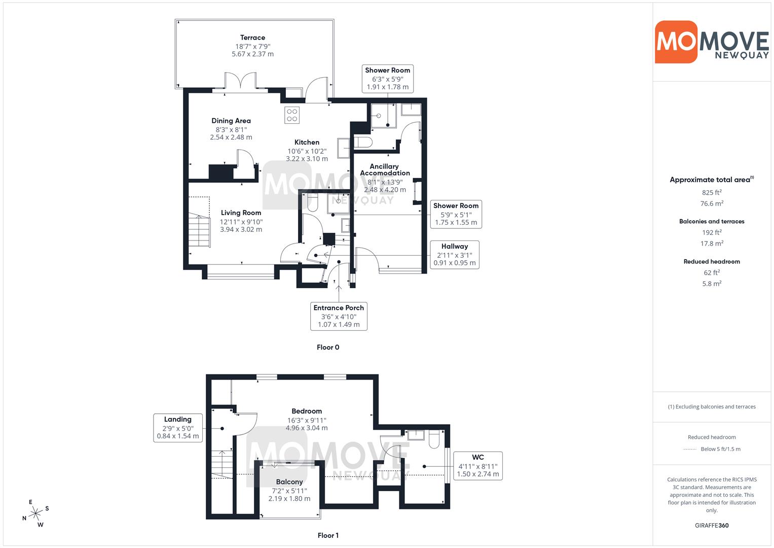 14, Century Court, Newquay floorplan
