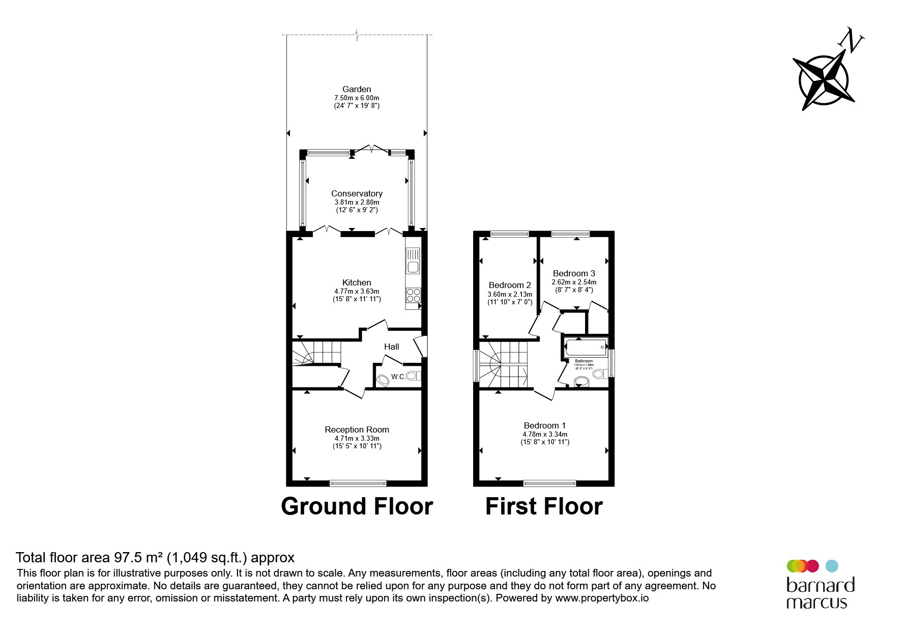 62a, Dukes Avenue, New Malden floorplan