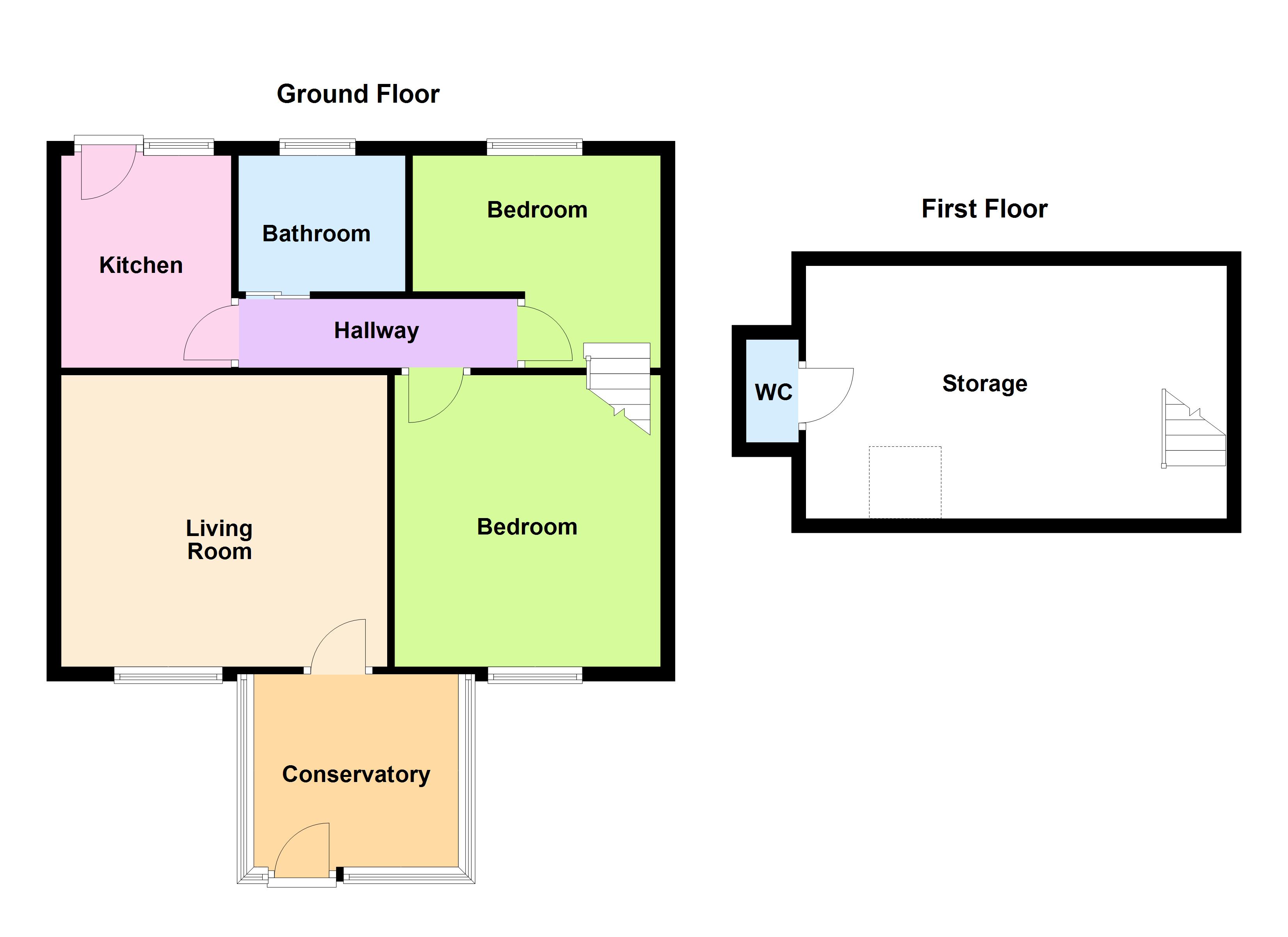 Lynbrook,, Penally, Pembrokeshire floorplan