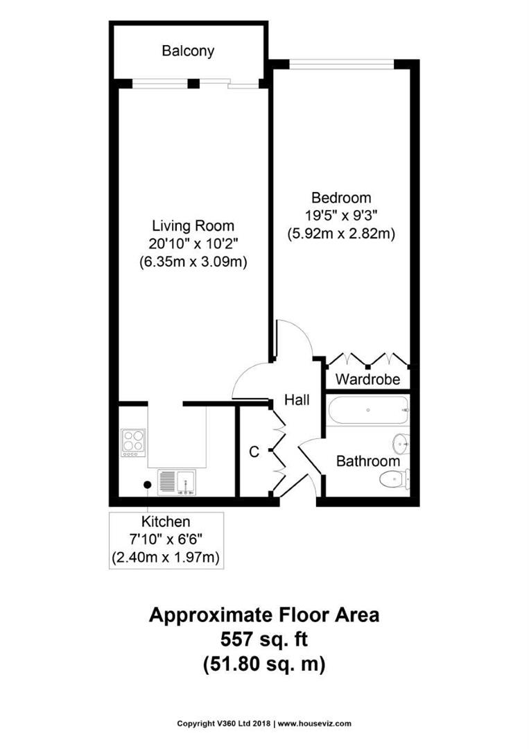 1 Bedrooms Flat for sale in Rumford Place, Liverpool L3