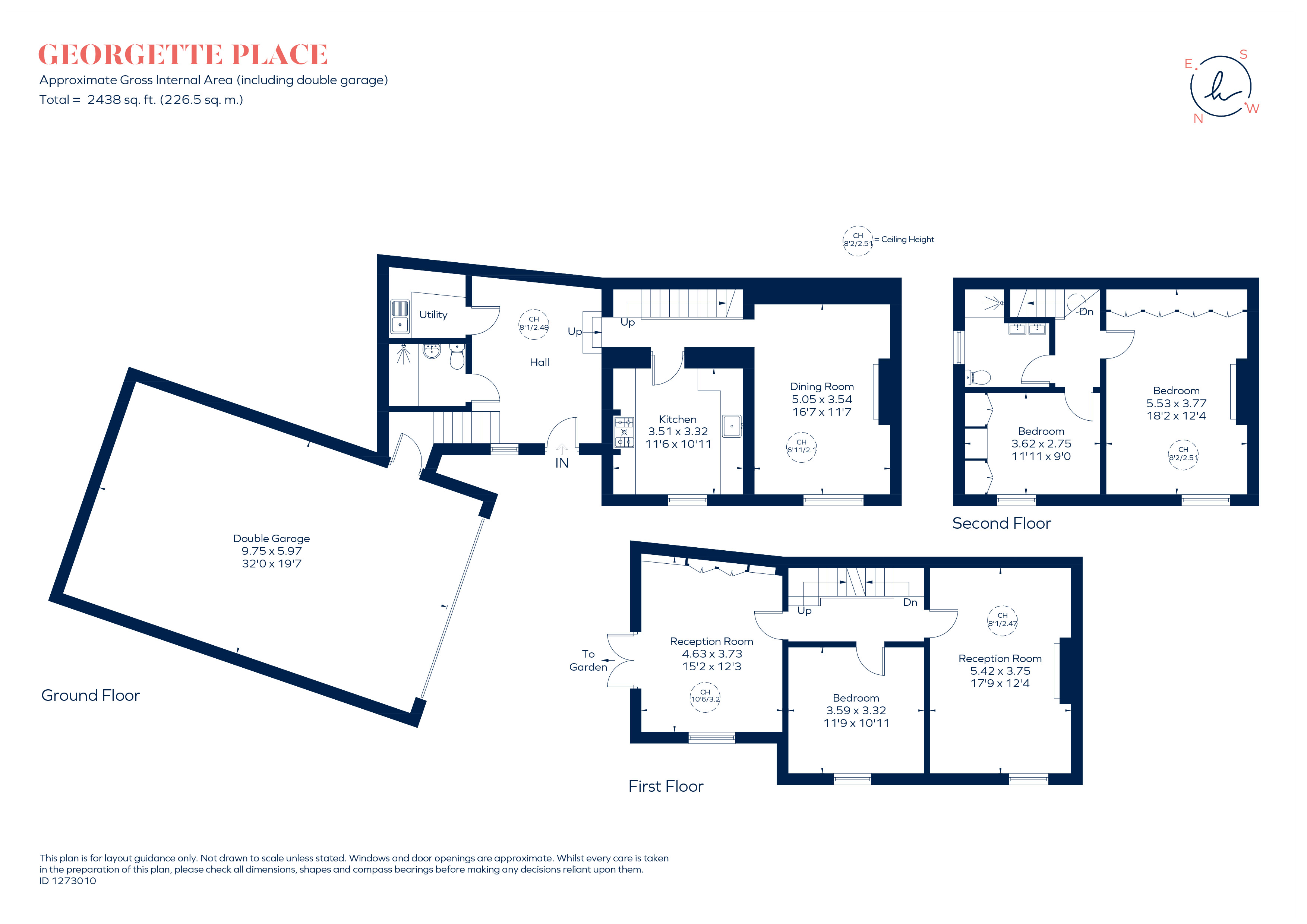8, Georgette Place, London floorplan