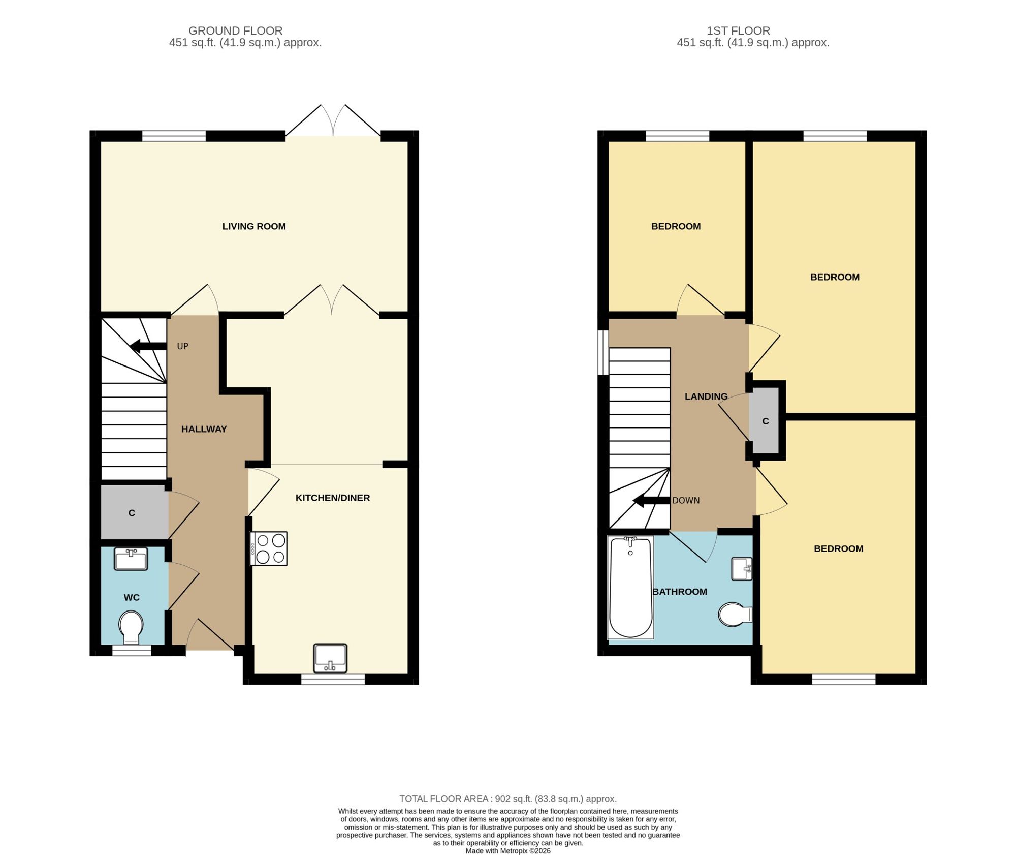 3 Silver Birch Gardens, St. Columb floorplan