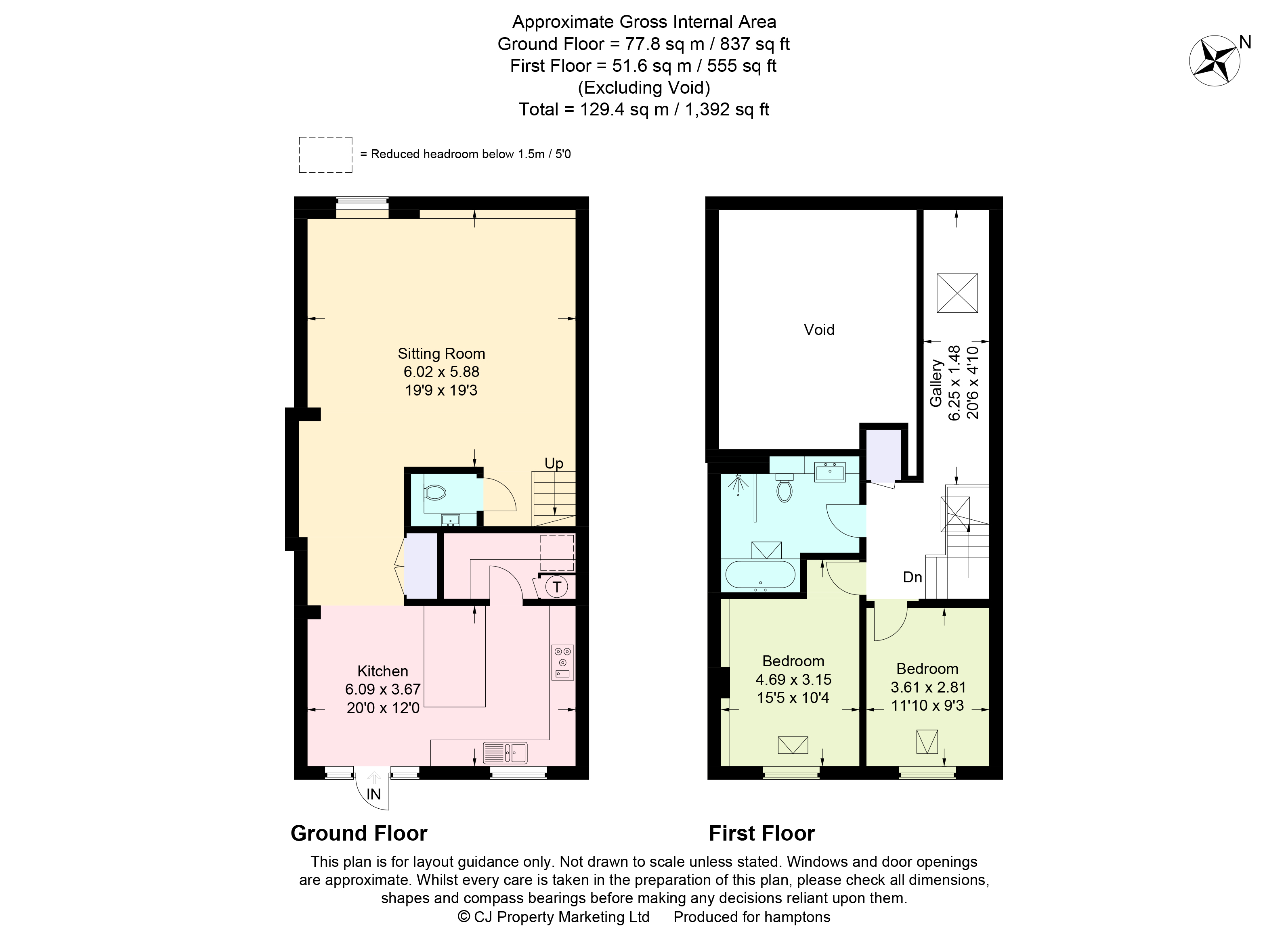 Waterside, Chesham floorplan