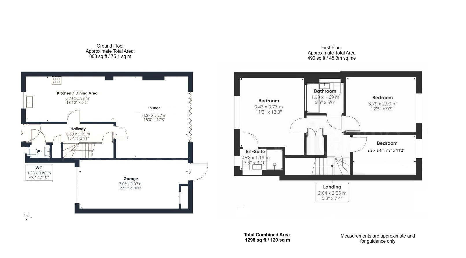 7, Bell Mews, Codicote floorplan