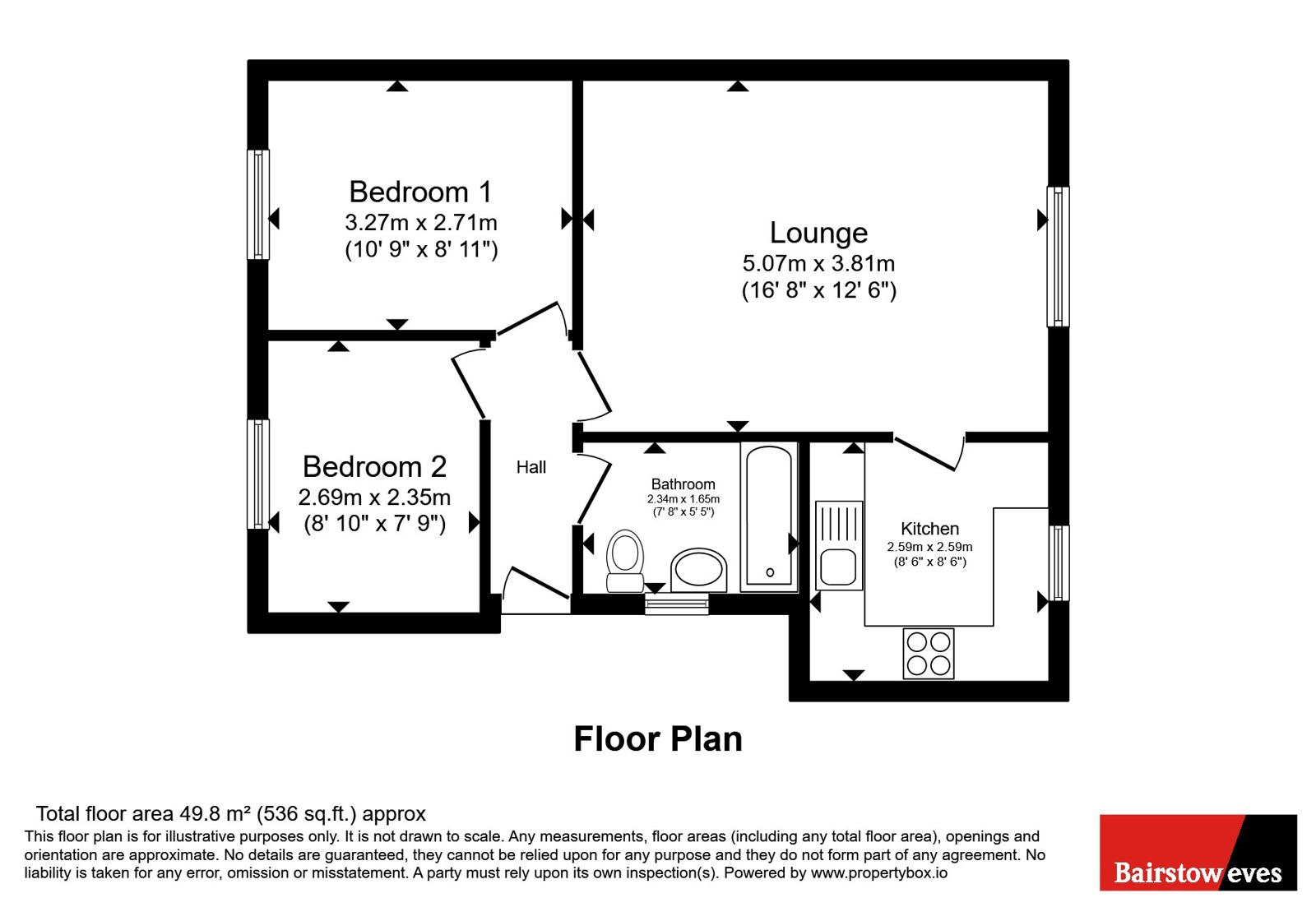 22, Belvoir Lodge,, Carlton, Nottinghamshire floorplan