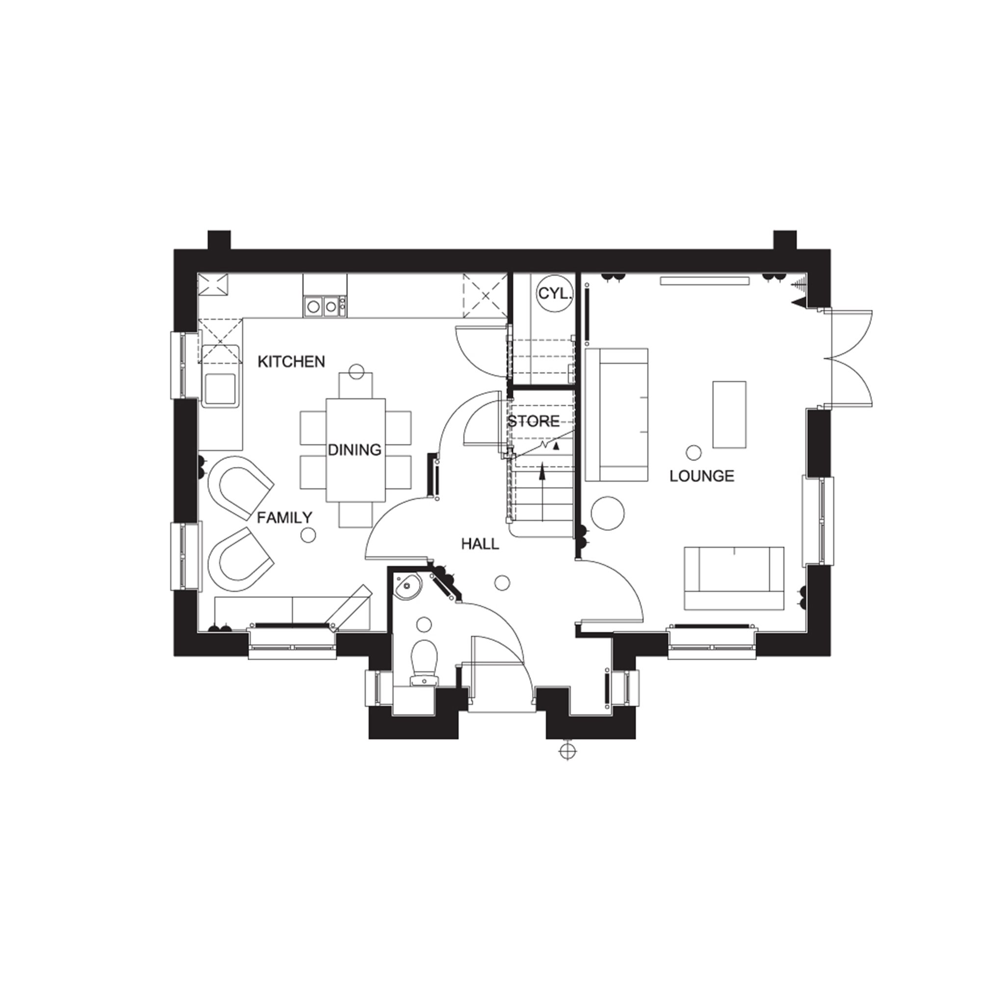 3 Bedrooms Detached house for sale in Wortham Close, Great Denham MK40