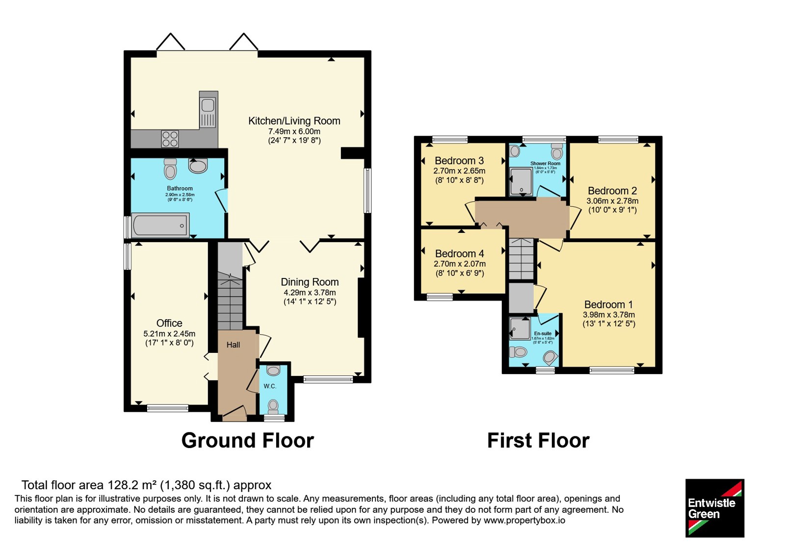 20, Carville Grove, Wigan floorplan