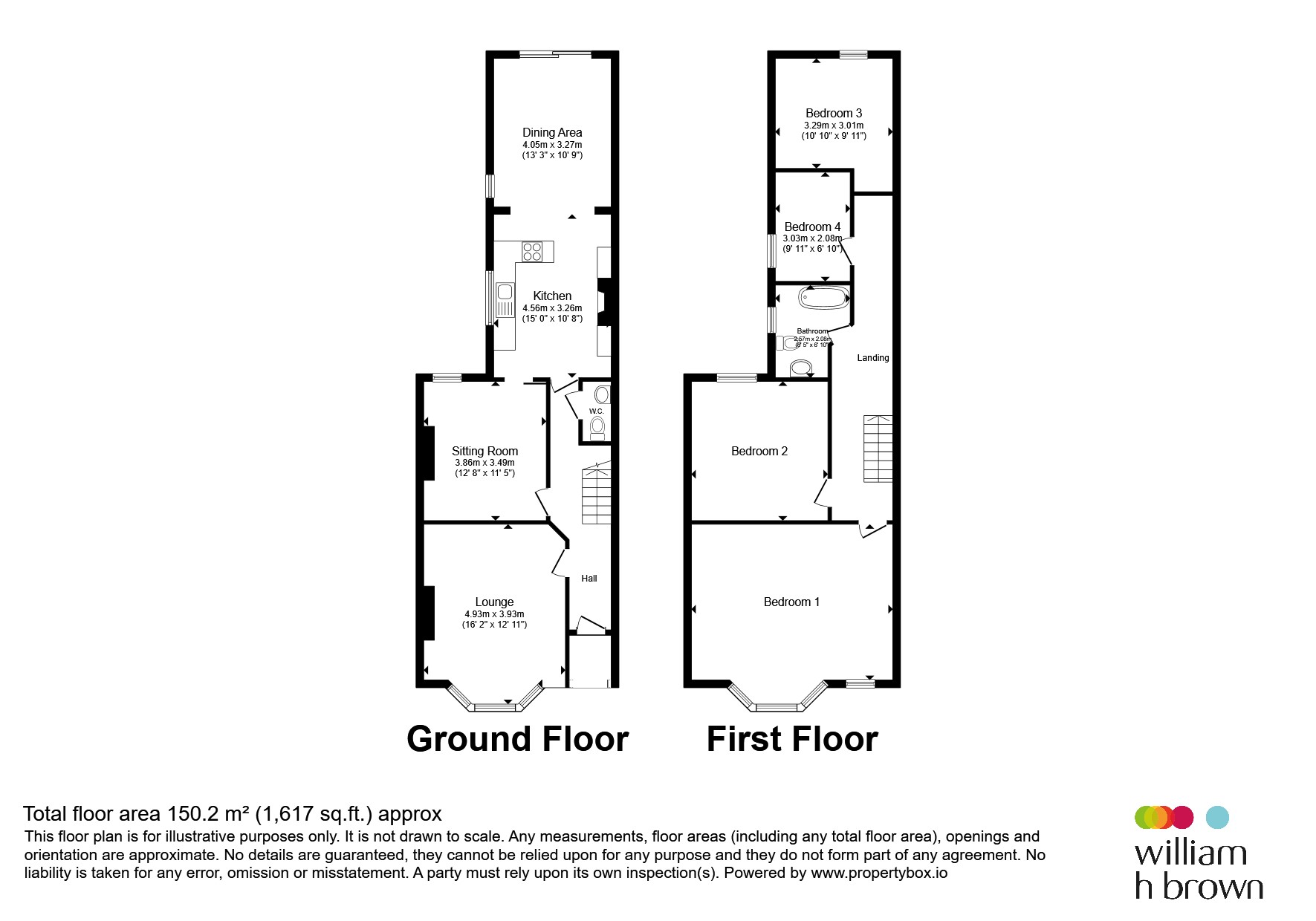 119, Cliff Road, Hornsea floorplan