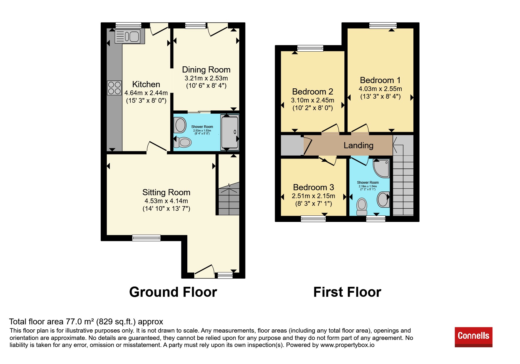 25, Vicarage Close, BUCKINGHAM floorplan