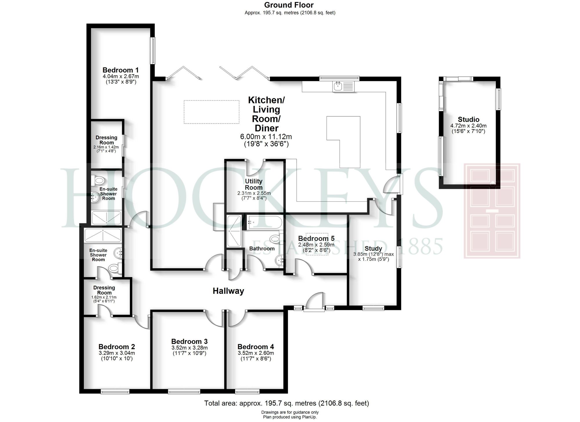 21 Granta Vale, Cambridge floorplan