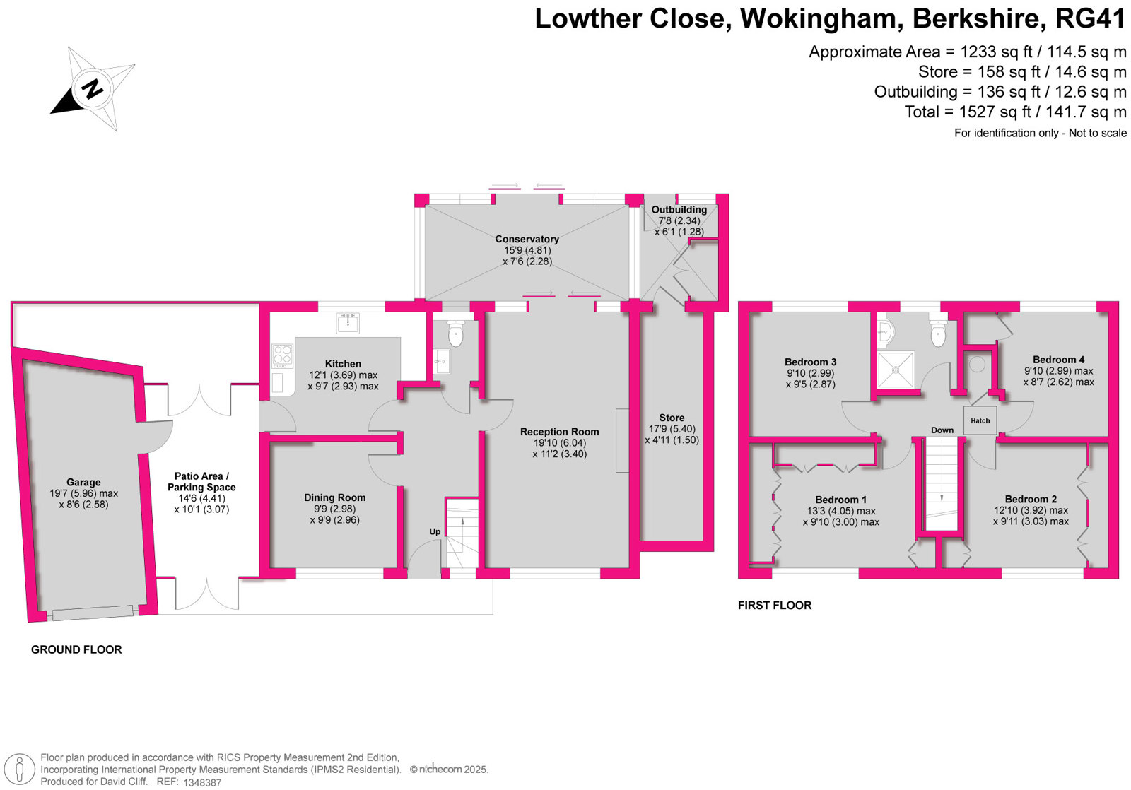 8, Lowther Close, Berkshire floorplan