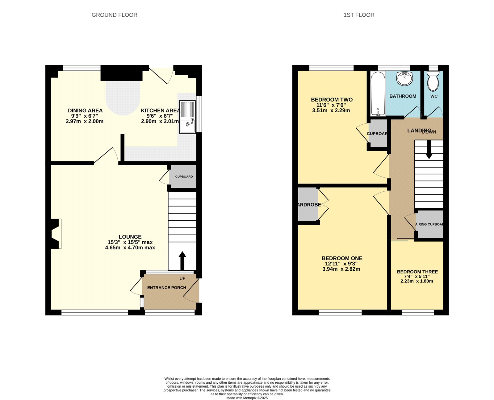 29, Belvedere Crescent, Worcestershire floorplan