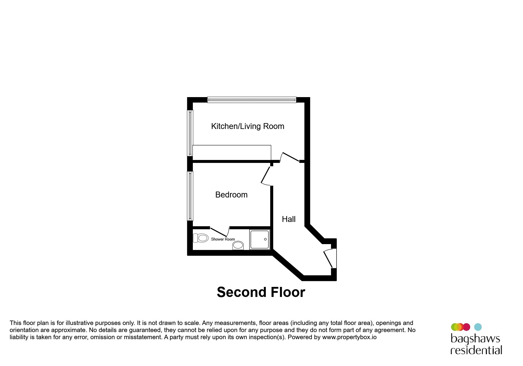 Flat 13, Bramble Court, Bramble Street, Derby floorplan