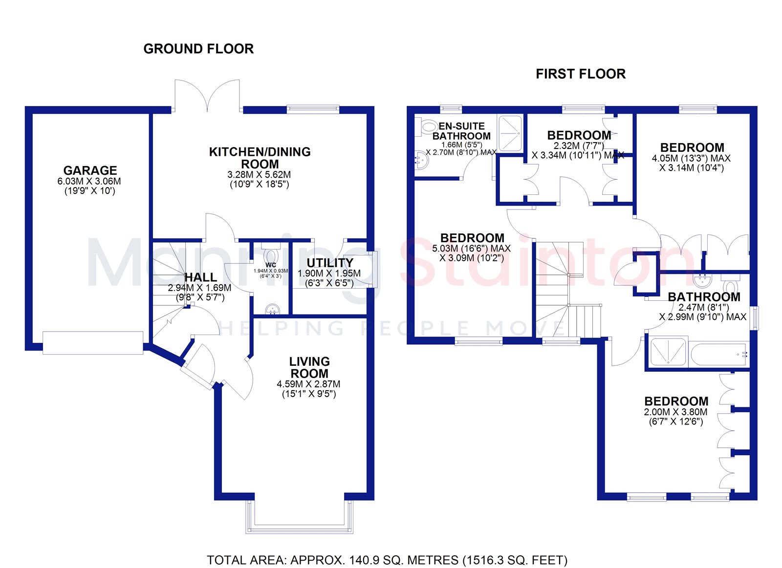 9, Spring Wood Crescent, Leeds floorplan