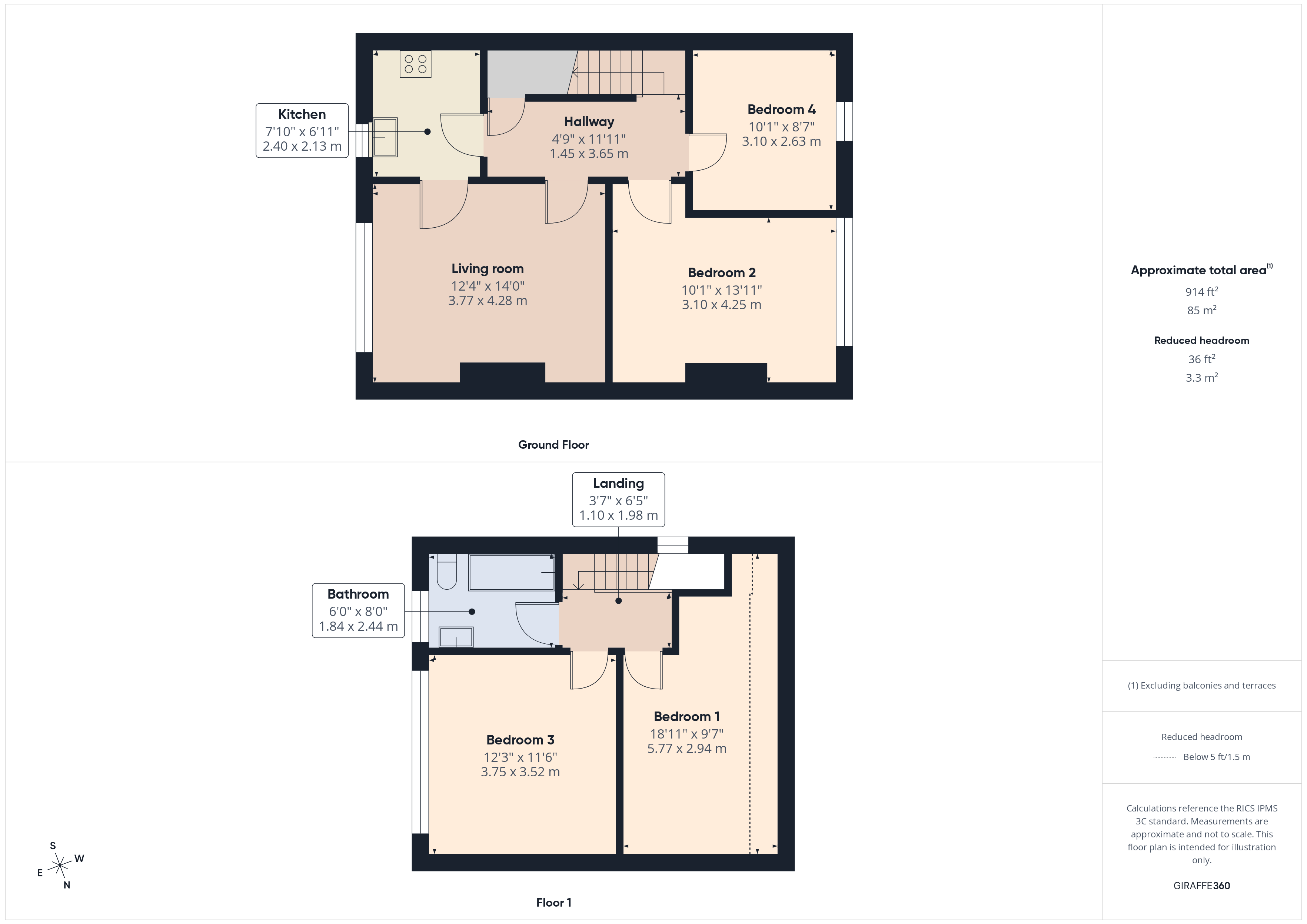 Princes Terrace, Brighton floorplan