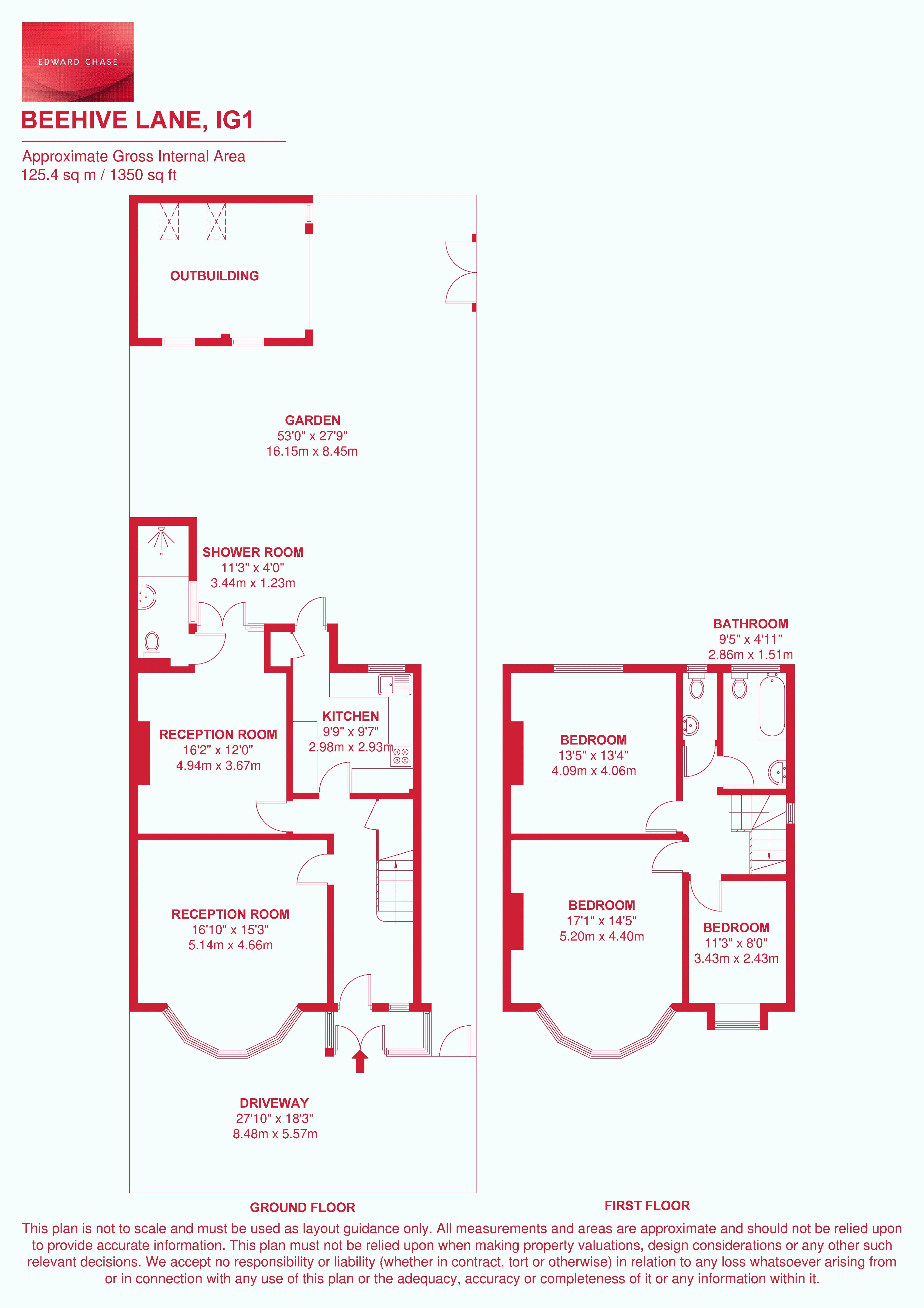 57, Beehive Lane, Ilford floorplan