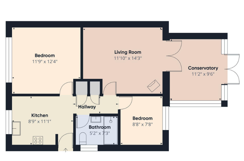 55, Camping Close, Ely floorplan