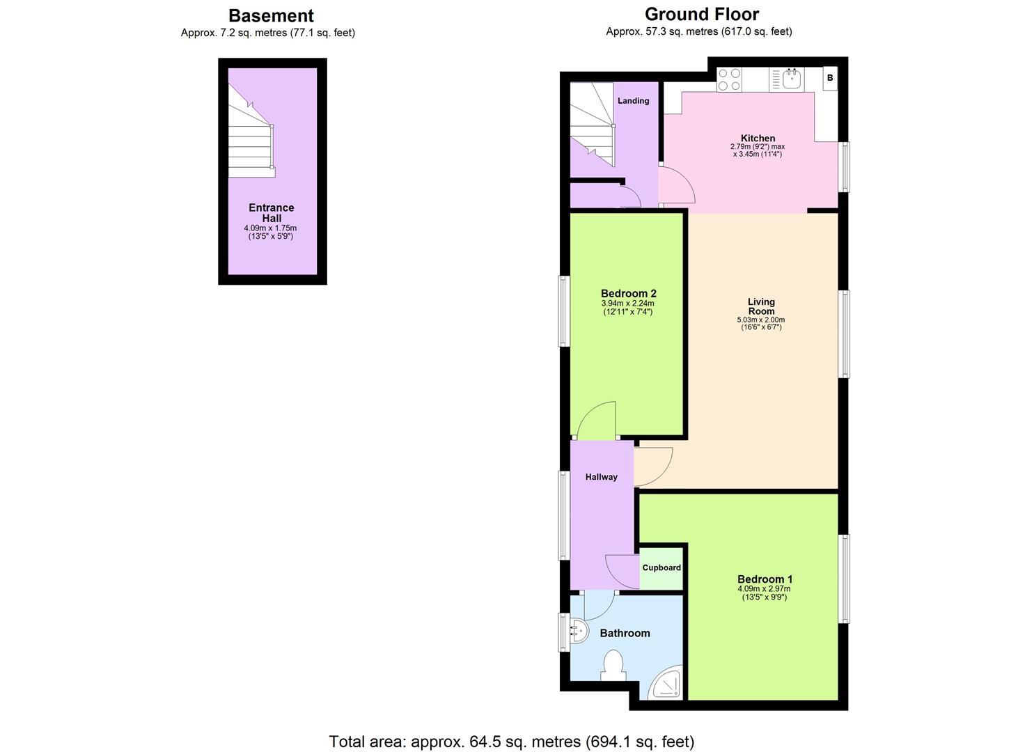 Cruxwell Street, Bromyard floorplan