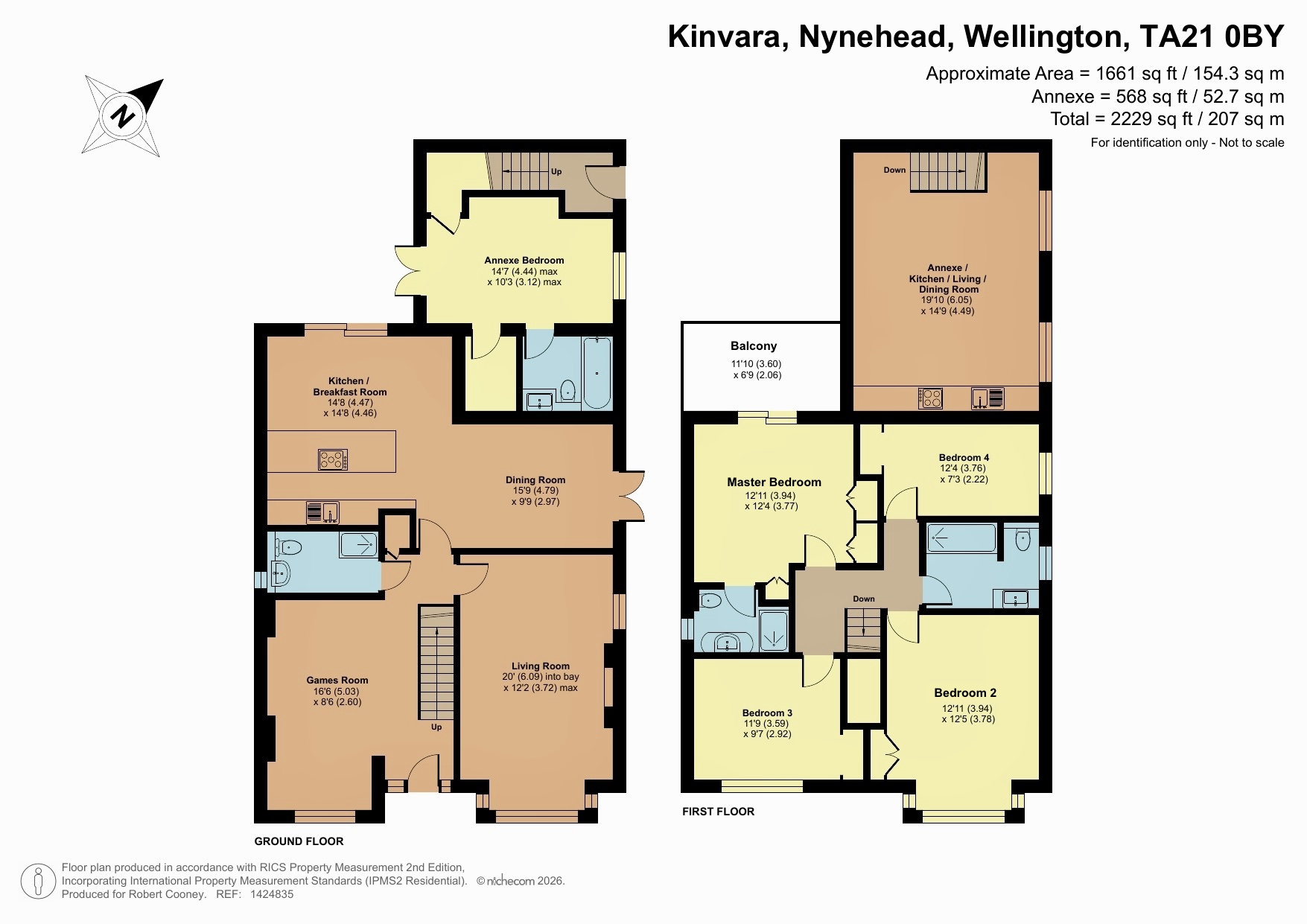 Kinvara, Wellington floorplan