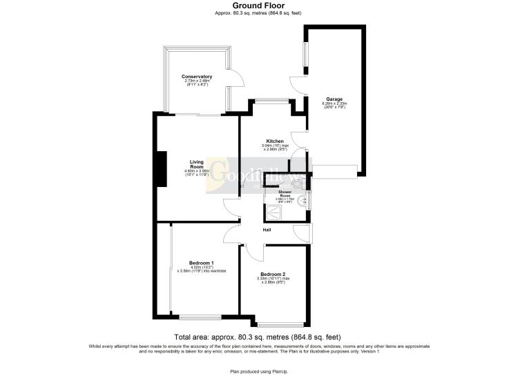 59 Chadderton Drive, Chapel House, Newcastle upon Tyne floorplan