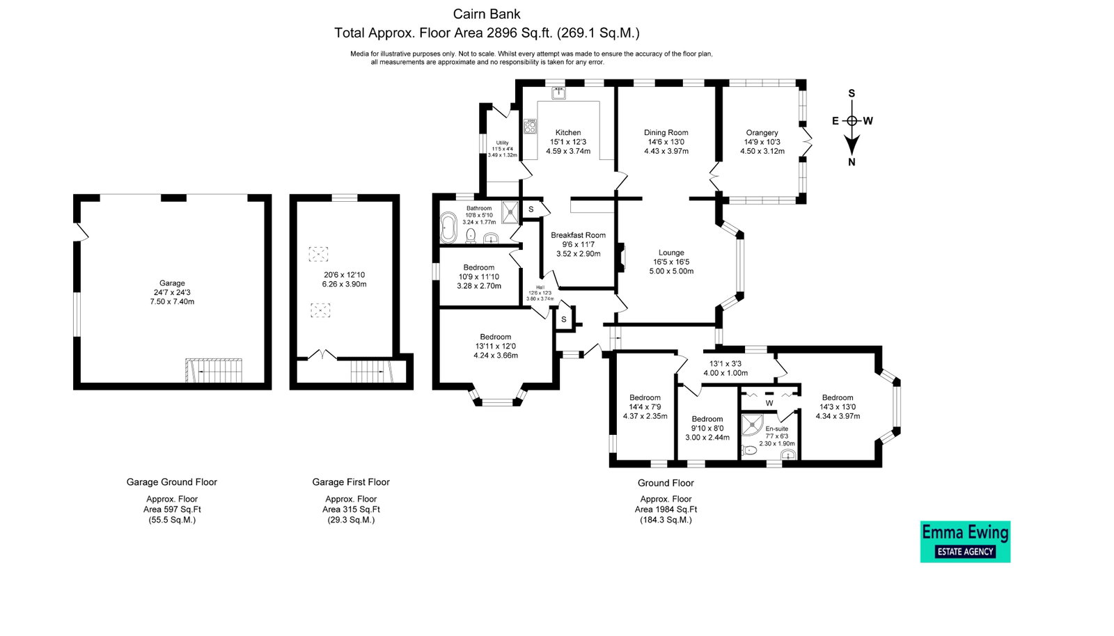 Cairn Bank, Brampton floorplan