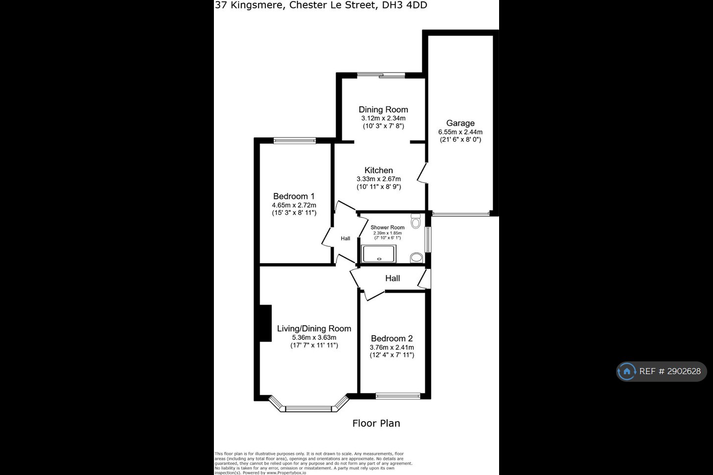 Kingsmere, Chester Le Street floorplan
