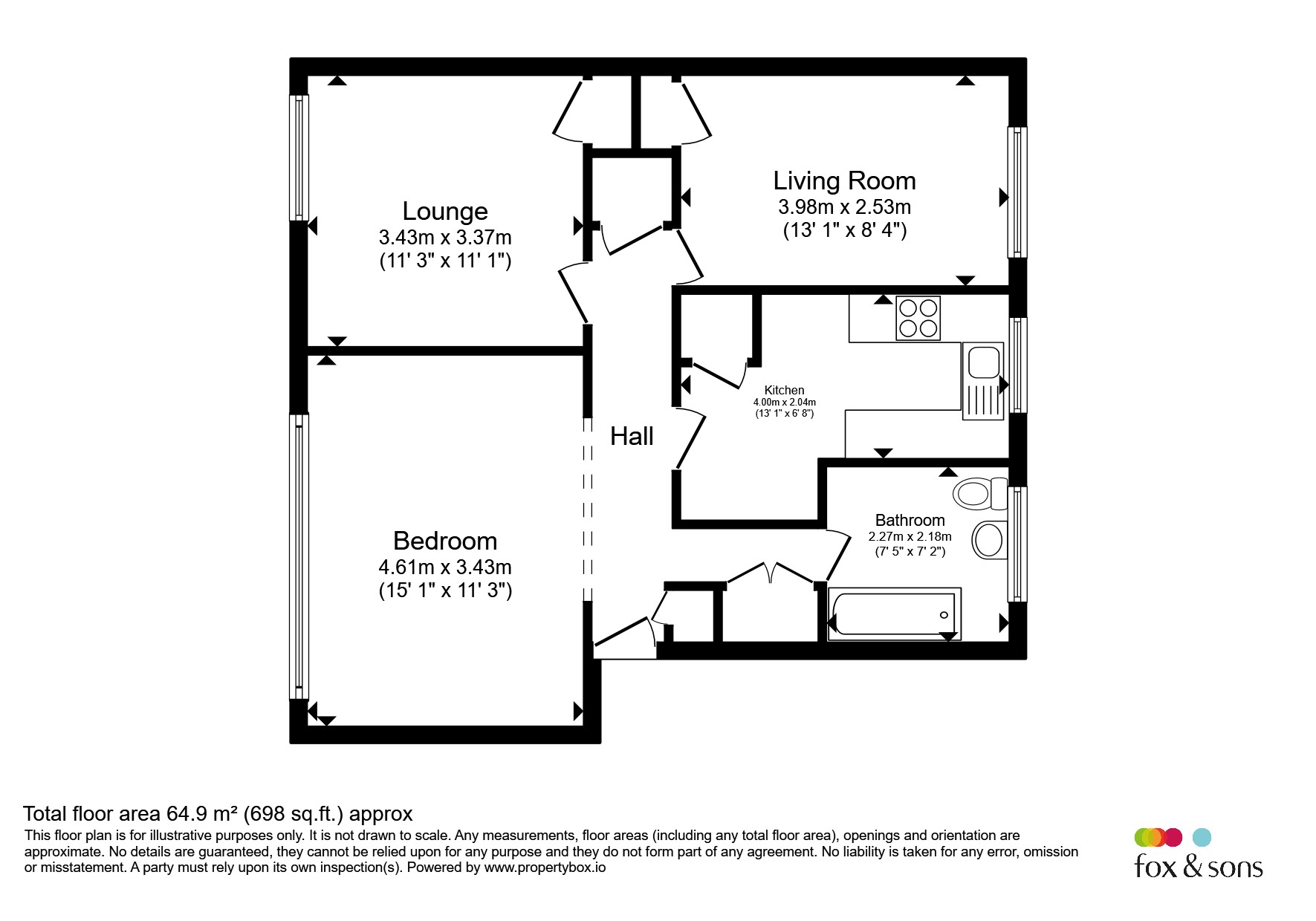 5, St Andrews Gardens, Worthing floorplan