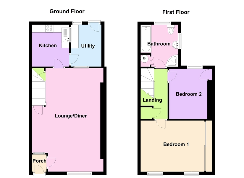 2 Bedrooms Terraced house for sale in Pleasant View Terrace, Mount Pleasant, Swansea SA1