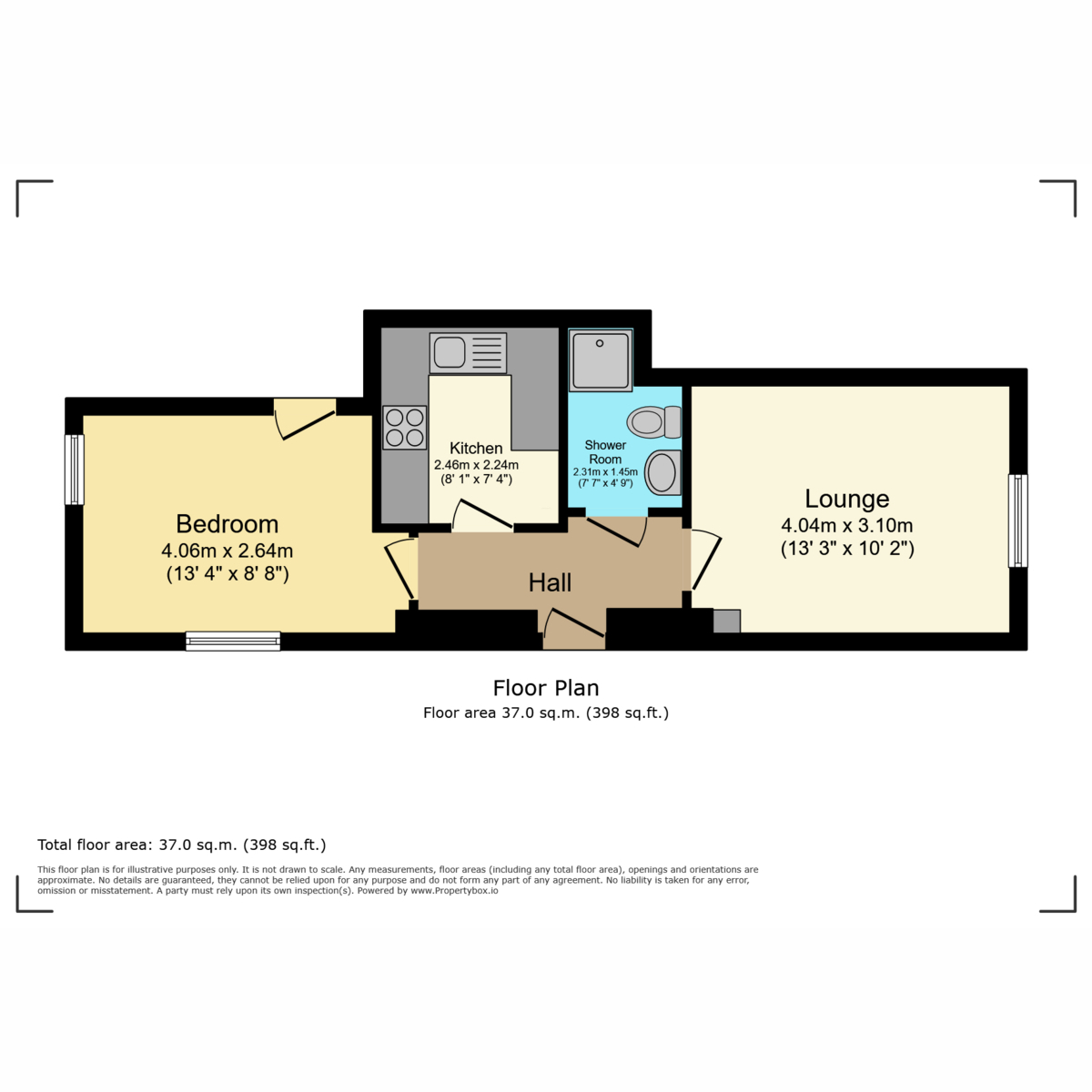Flat Flat D, Ravenswood, Appley Rise, Ryde floorplan