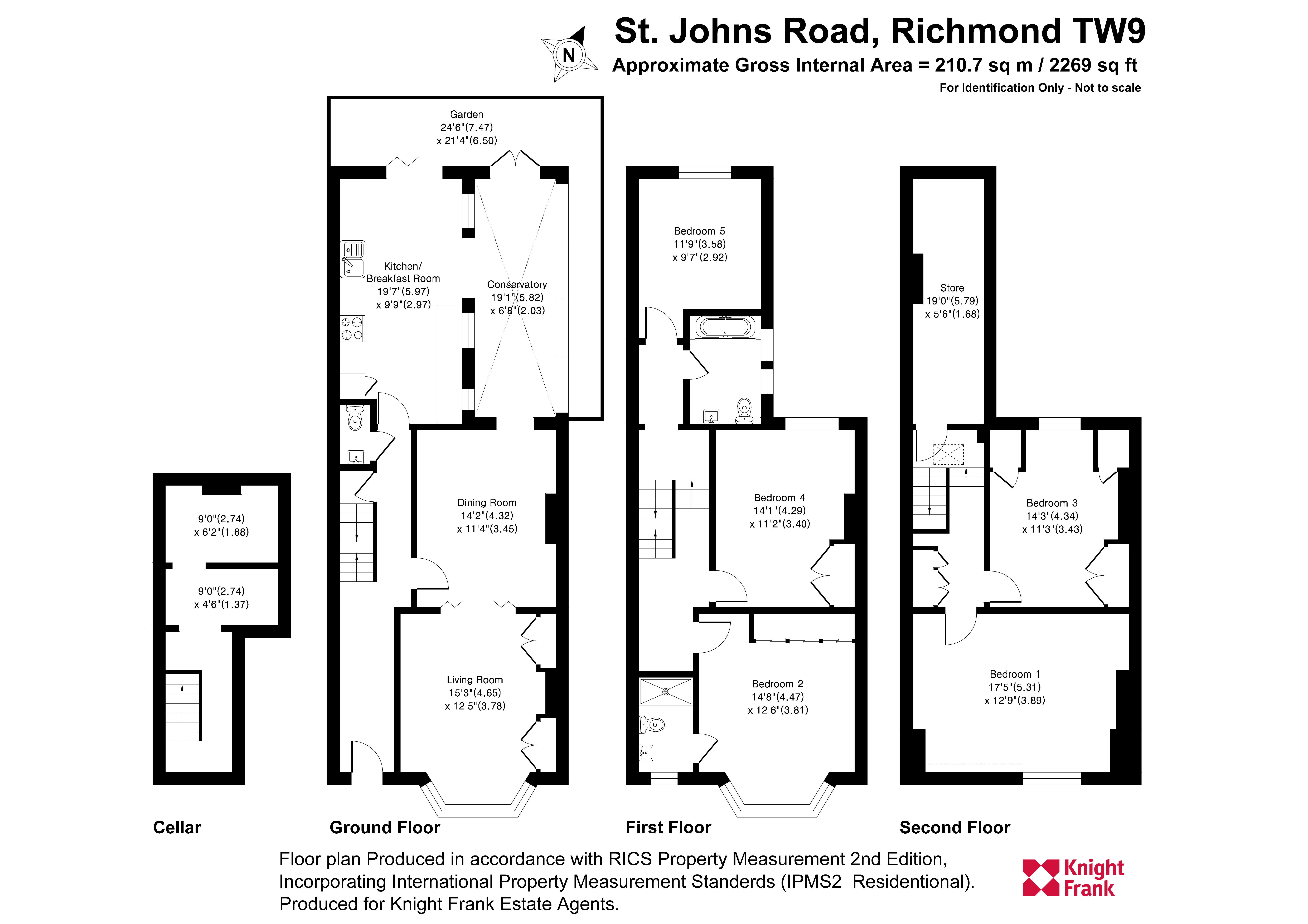 11, St. Johns Road, Richmond floorplan