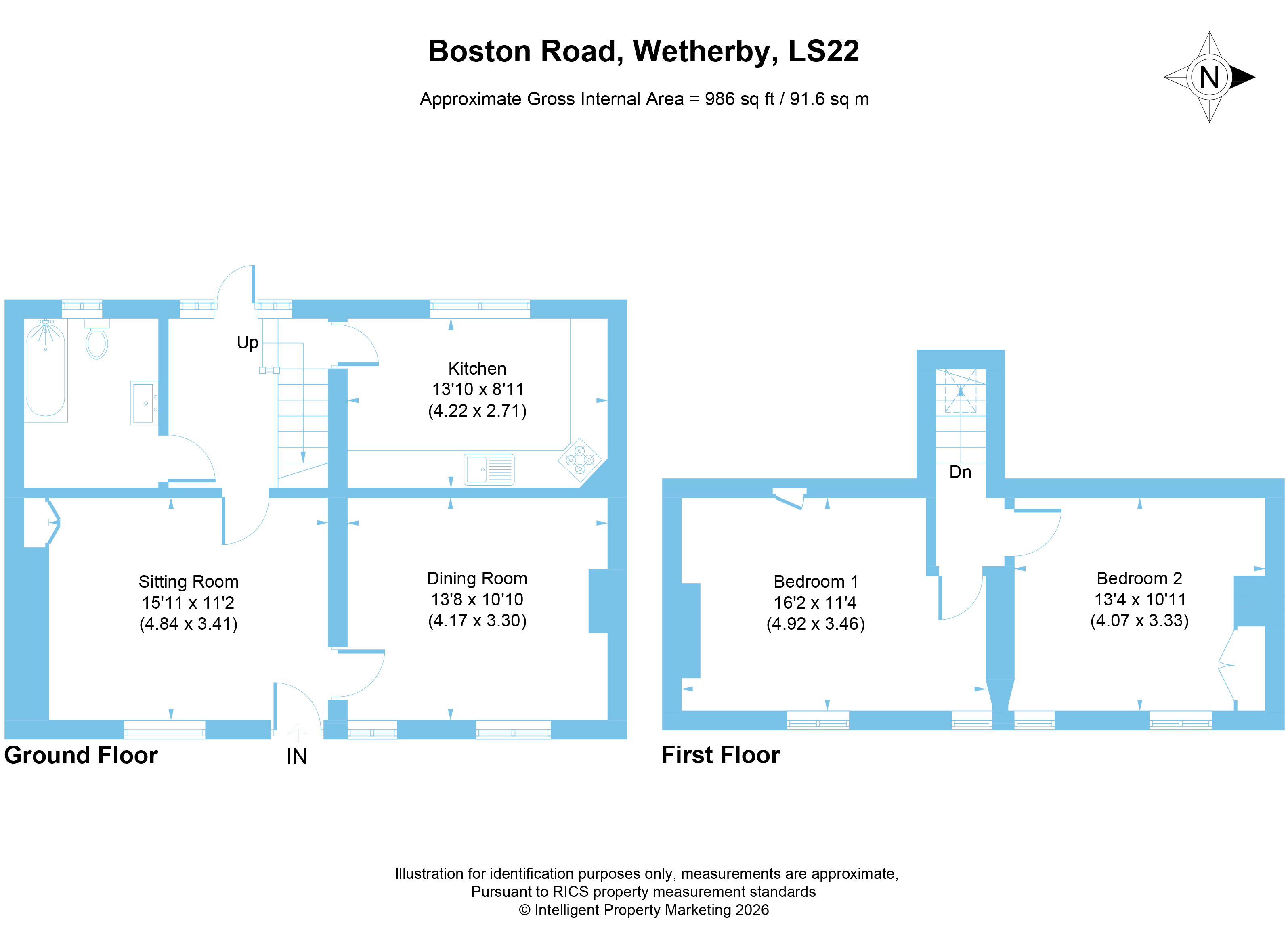 12, Boston Road, West Yorkshire floorplan
