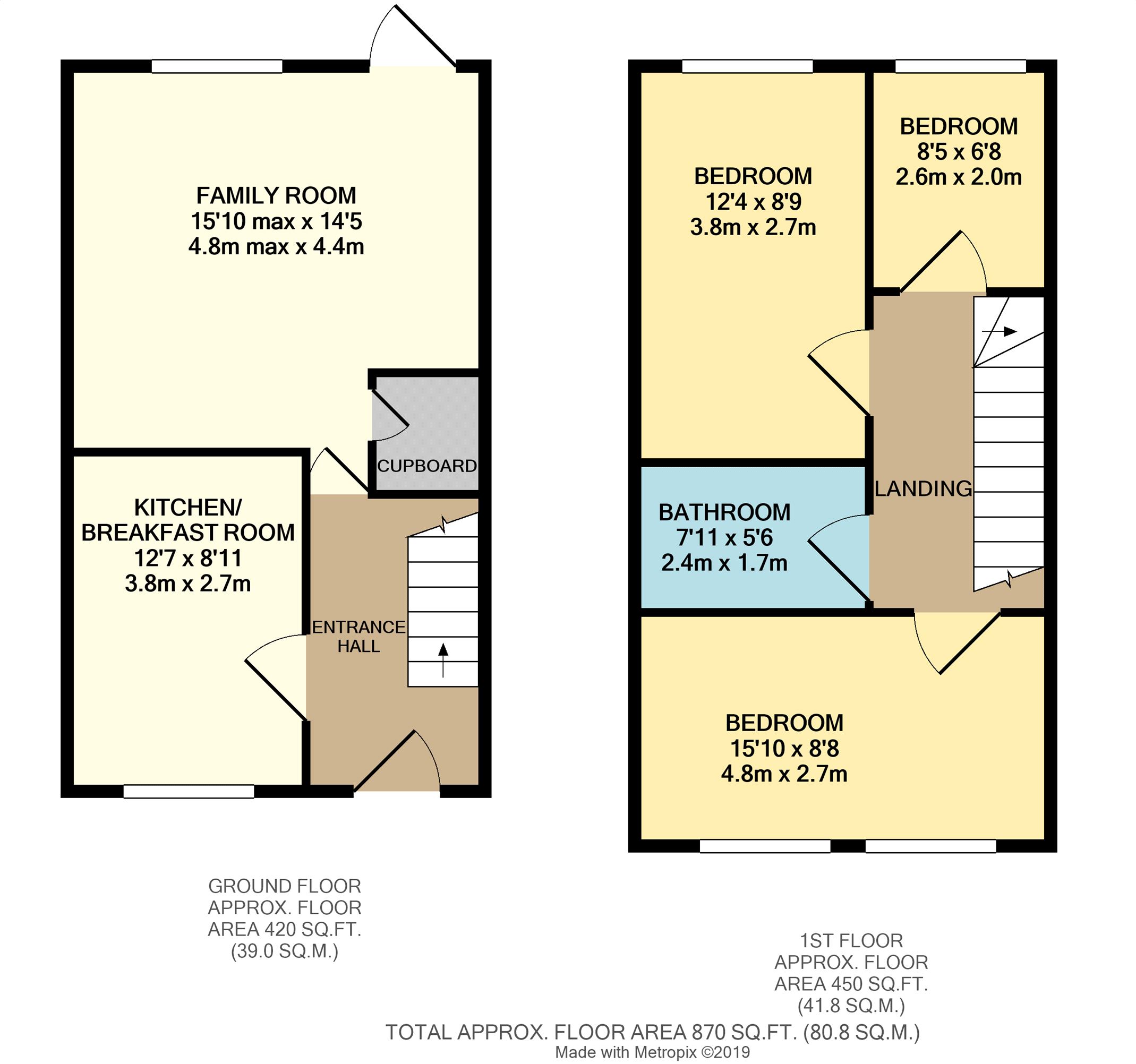Elm Grove, Manchester floorplan